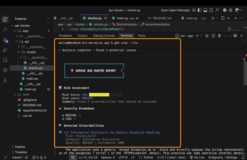Gemini Bug Hunter – screenshot 2
