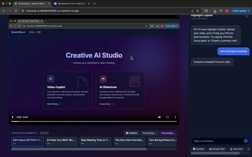 SmartClip.ai – screenshot 2