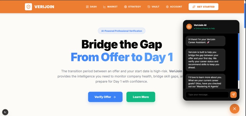 VeriJoin – screenshot 1