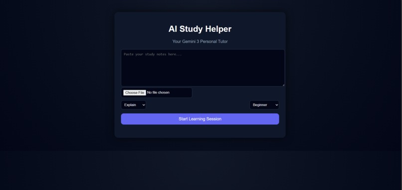 AI Study Helper – screenshot 4