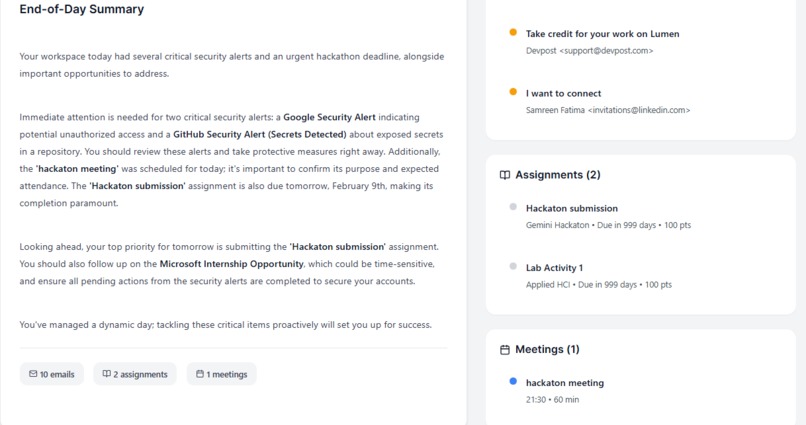 Lumen – screenshot 2