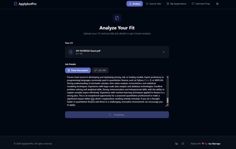 Applybot Pro – screenshot 2