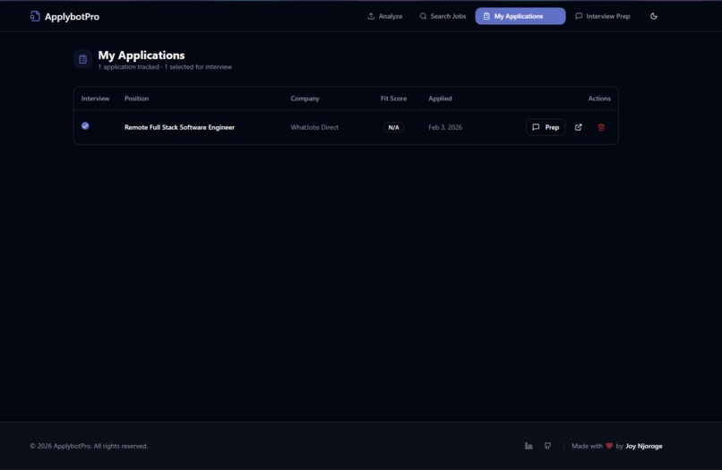 Applybot Pro – screenshot 8