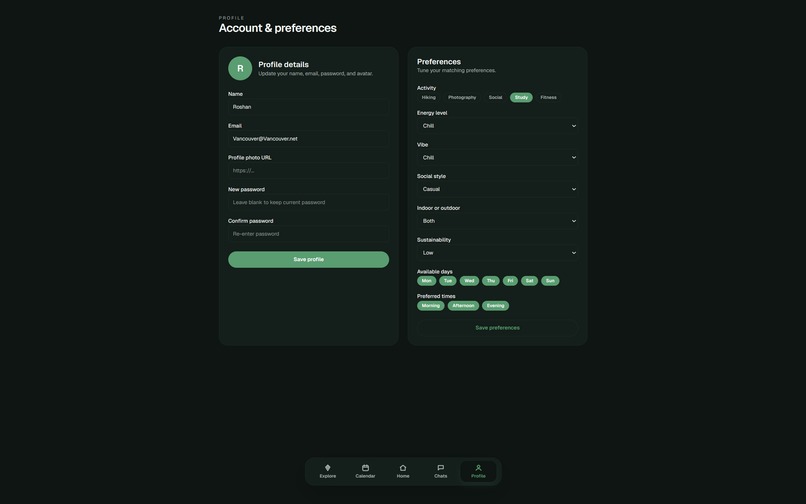 VanConnect – screenshot 5