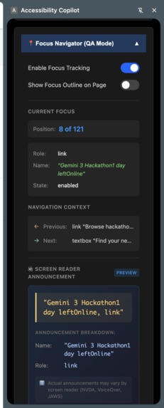A11y Pilot – screenshot 4