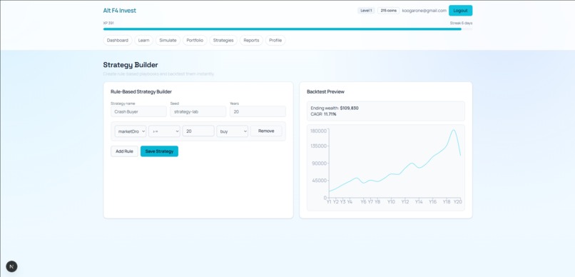 Alt F4 Invest – screenshot 6