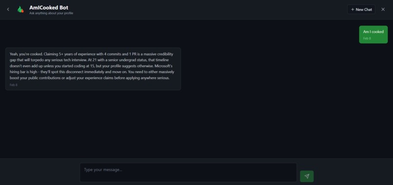 AmICooked – screenshot 3