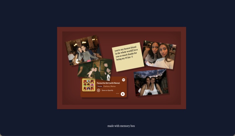 memory box – screenshot 1