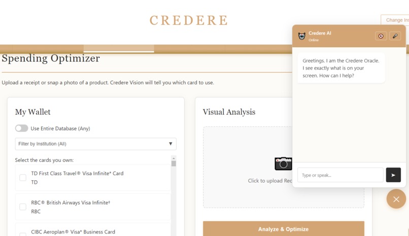 CREDERE – screenshot 5
