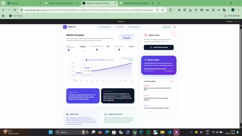 RiskLens – screenshot 3