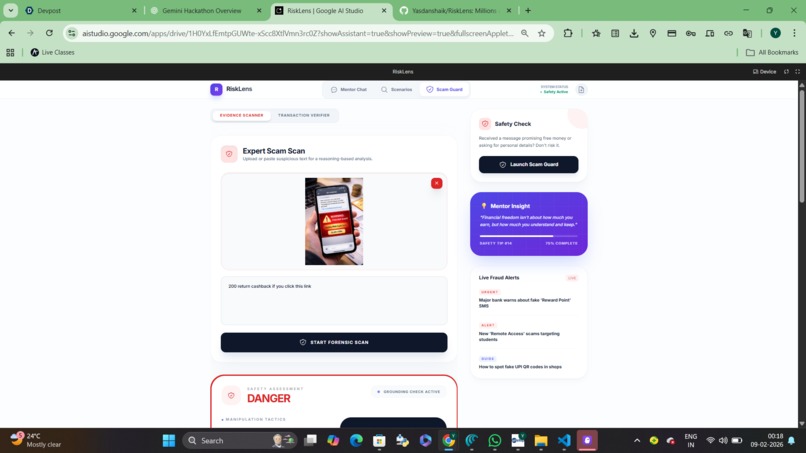 RiskLens – screenshot 5