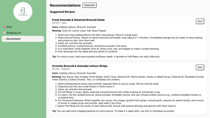Fridgeful – screenshot 3