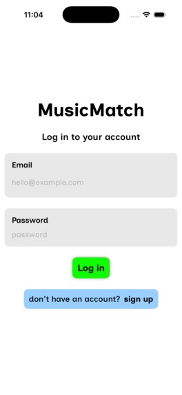 MusicMatch – screenshot 1