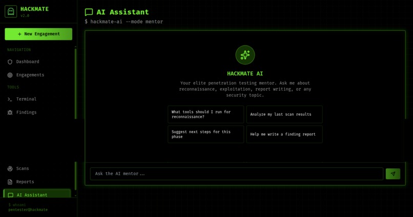 HackMate – screenshot 2