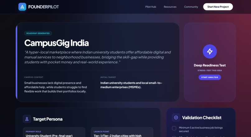 FounderPilot AI – screenshot 5