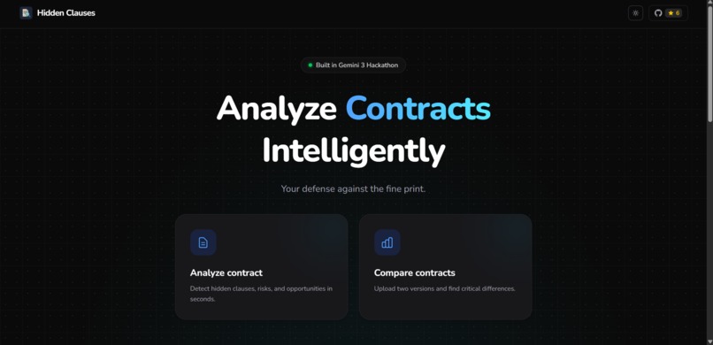 Hidden Clauses – screenshot 1