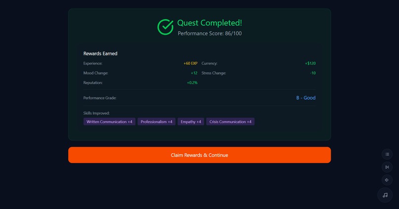 Office RPG : The career training simulator – screenshot 1