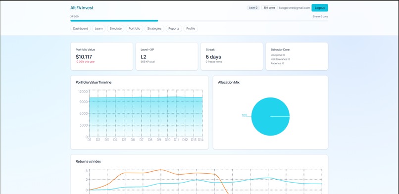 Alt F4 Invest – screenshot 3