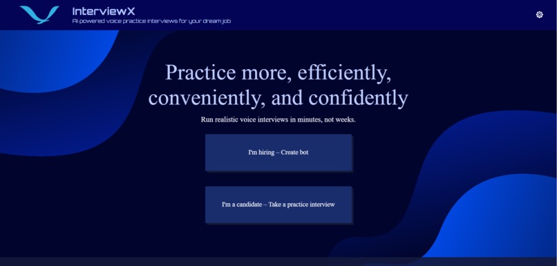 InterviewX – screenshot 2