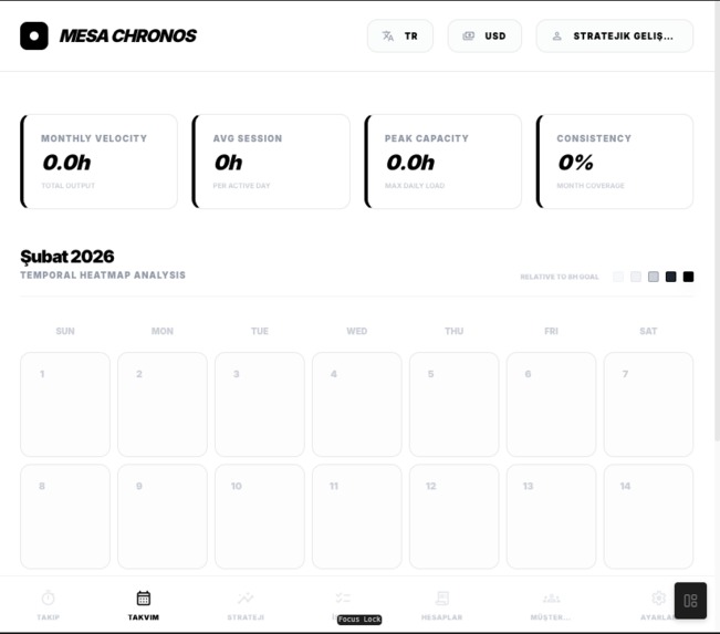 MESA CHRONOS: AI-Powered Multi-Client Time Tracker – screenshot 5