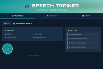 SpeechTrainer