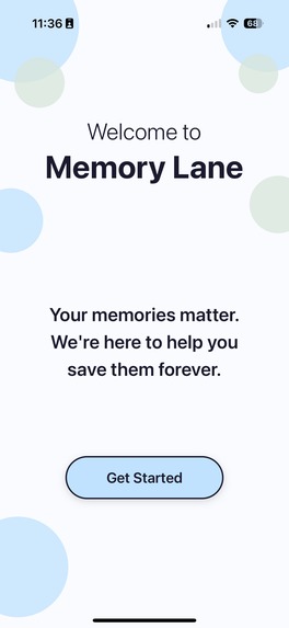 MemoryLane – screenshot 1
