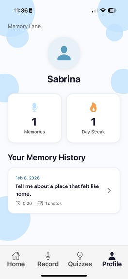 MemoryLane – screenshot 6