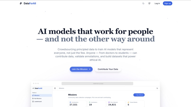 Data For All – screenshot 1