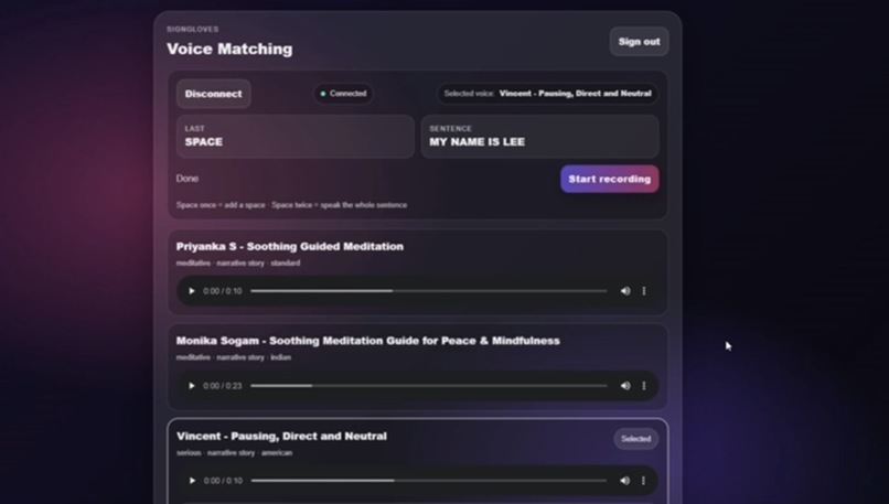 SignGloves – screenshot 7