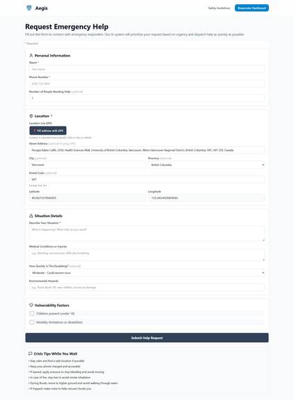 Aegis - Help When It Matters Most – screenshot 2
