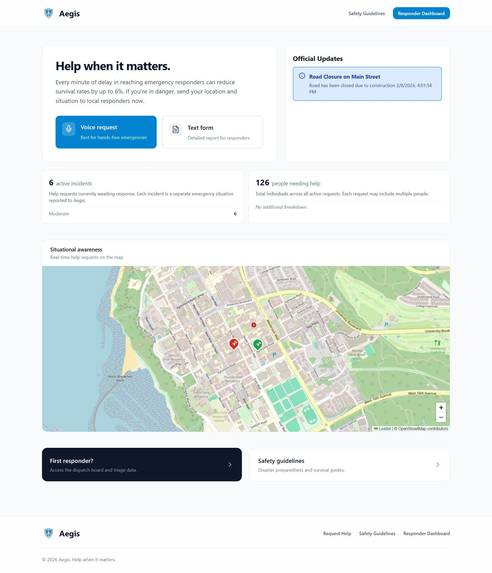 Aegis - Help When It Matters Most – screenshot 1
