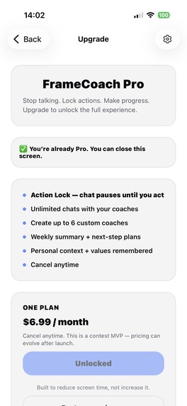 Frame Coach – screenshot 5