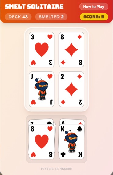 Smelt Solitaire – screenshot 1