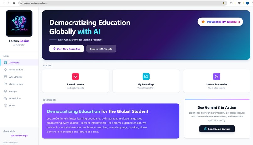 LectureGenius – screenshot 1