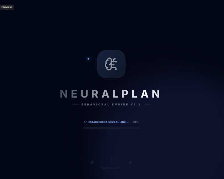 NeuralPlan: Behavioral Productivity Engine – screenshot 1