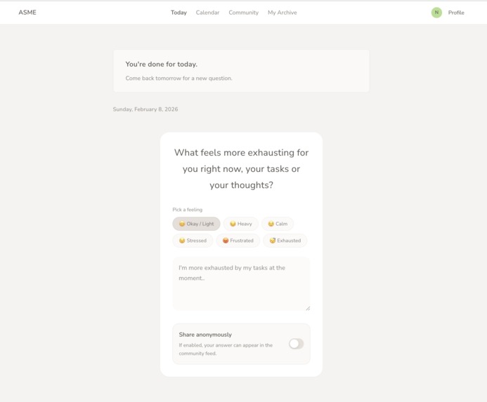 ASME – screenshot 8