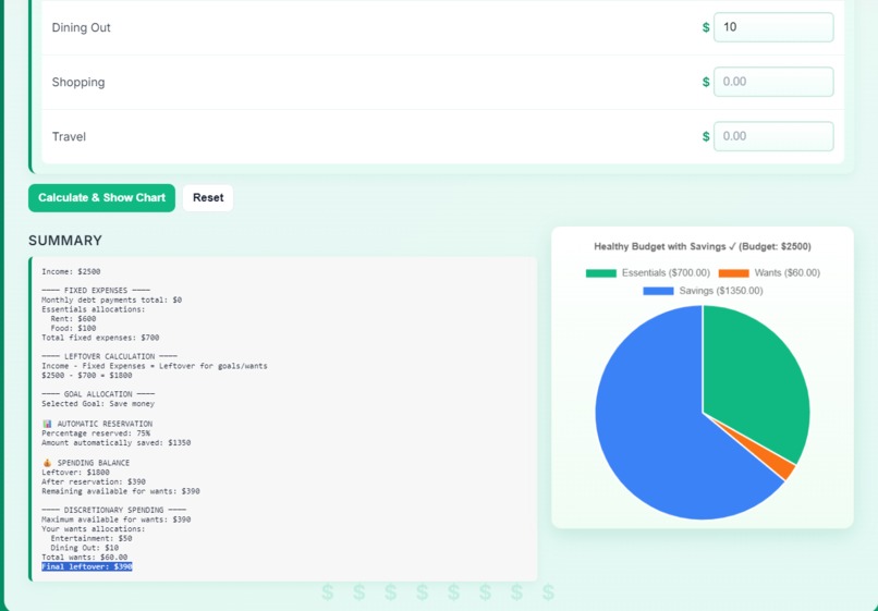 Spendless – screenshot 2