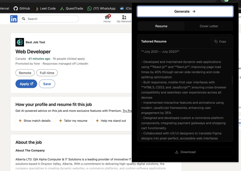RUNF Apply – screenshot 3