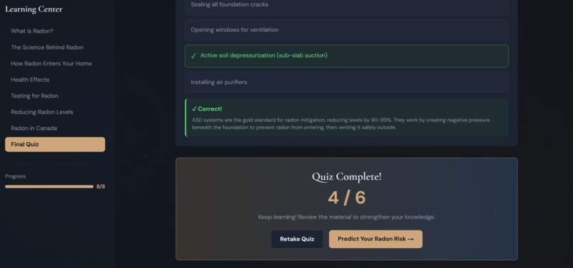 RadonWatch – screenshot 3