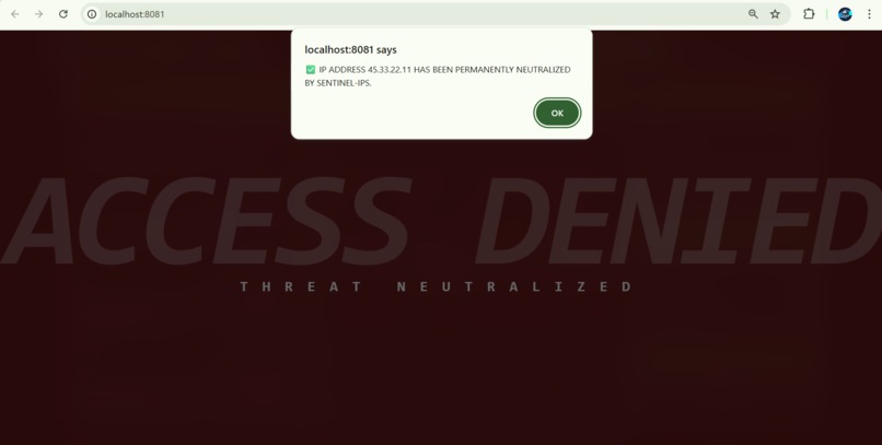 Sentinel-Eye: AI-Powered Autonomous Intrusion Defense System – screenshot 3