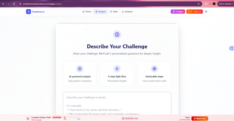 TransformAI – screenshot 2