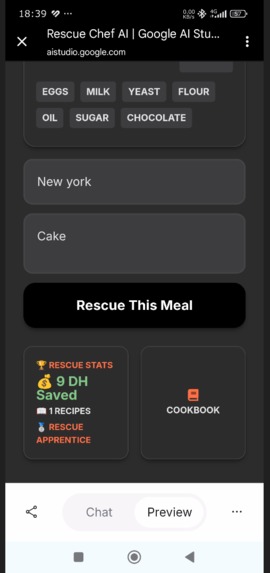 Rescue Chef AI — Zero Waste. Maximum Flavor. – screenshot 3