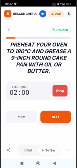 Rescue Chef AI — Zero Waste. Maximum Flavor. – screenshot 2