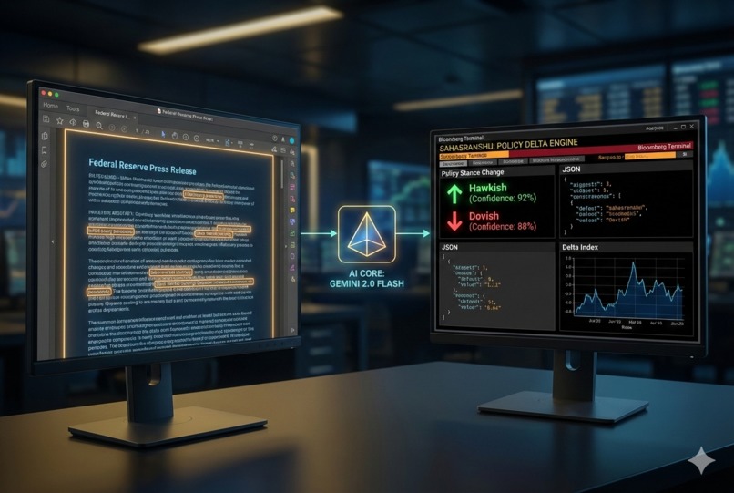 Sahasranshu: Delta-First NLP for Central Bank Intelligence – screenshot 2