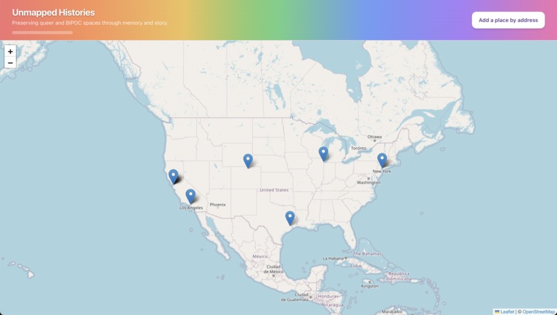 Unmapped Histories – screenshot 1