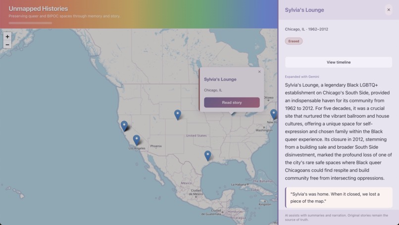 Unmapped Histories – screenshot 2
