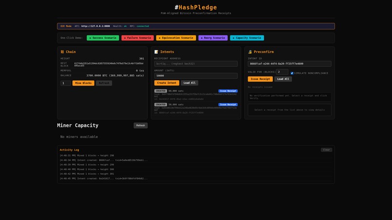 HashPledge – screenshot 3