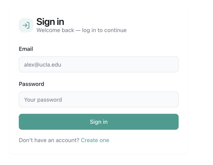 LearningHub – screenshot 2