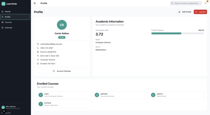 LearningHub – screenshot 4