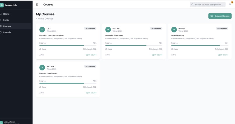 LearningHub – screenshot 5